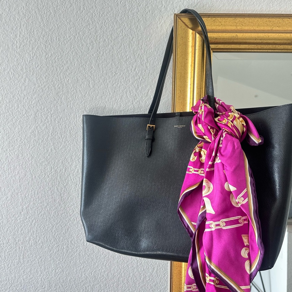 NEW Saint Laurent Black Tote Bag